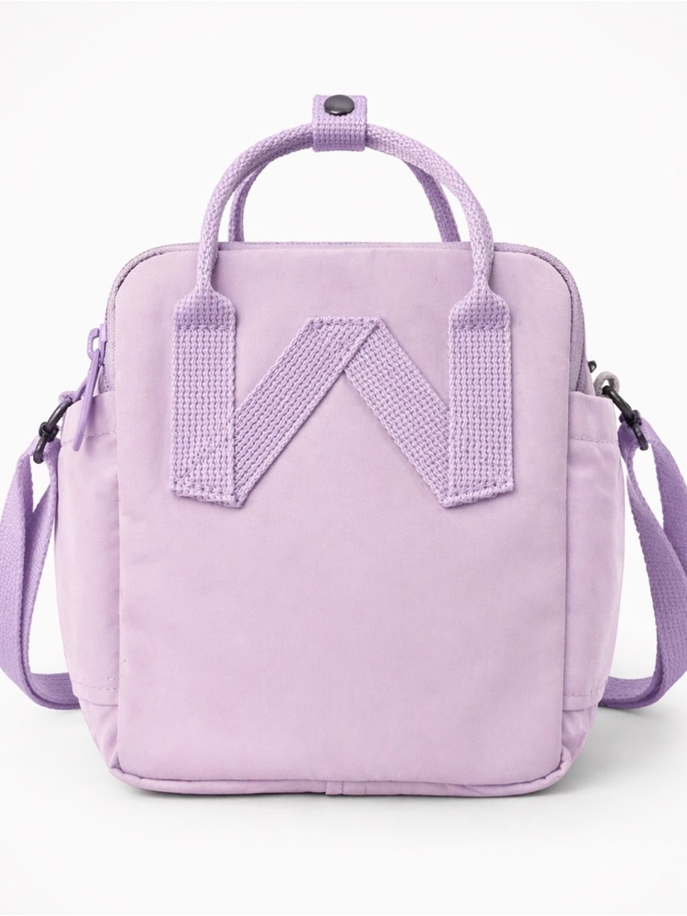 FJÄLLRÄVEN KÅNKEN Mini Backpack Lavender Crossbody Travel Bag - Picture 3 of 11